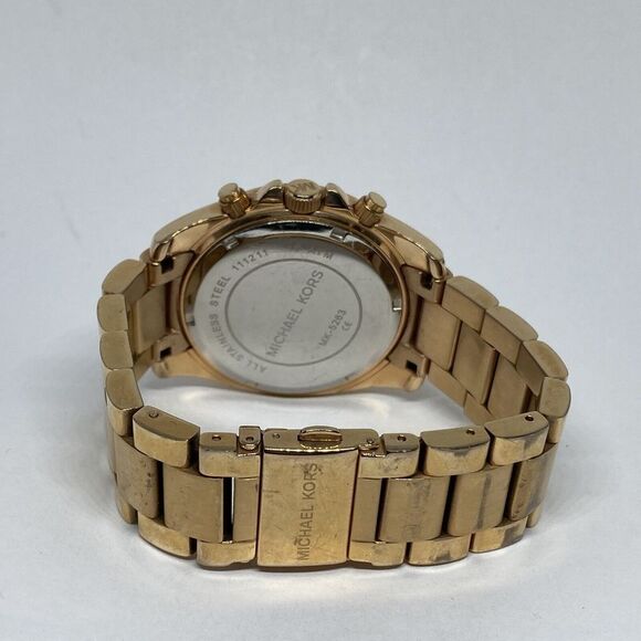 Michael Kors Blair MK5263 Women's Stainless Steel Analog Dial Quartz Watch UC577 - Picture 10 of 12